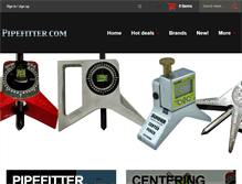 Tablet Screenshot of pipefitter.com